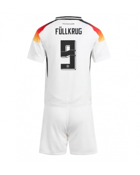 Germania Niclas Fullkrug #9 Maglia Gara Casa Repliche Europei 2024 Bambino